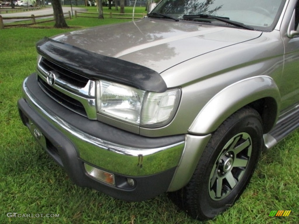 2002 4Runner Limited - Thunder Cloud Metallic / Oak photo #17