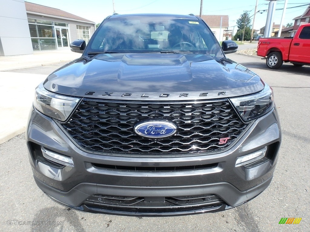 Magnetic Metallic 2020 Ford Explorer ST 4WD Exterior Photo #134929573
