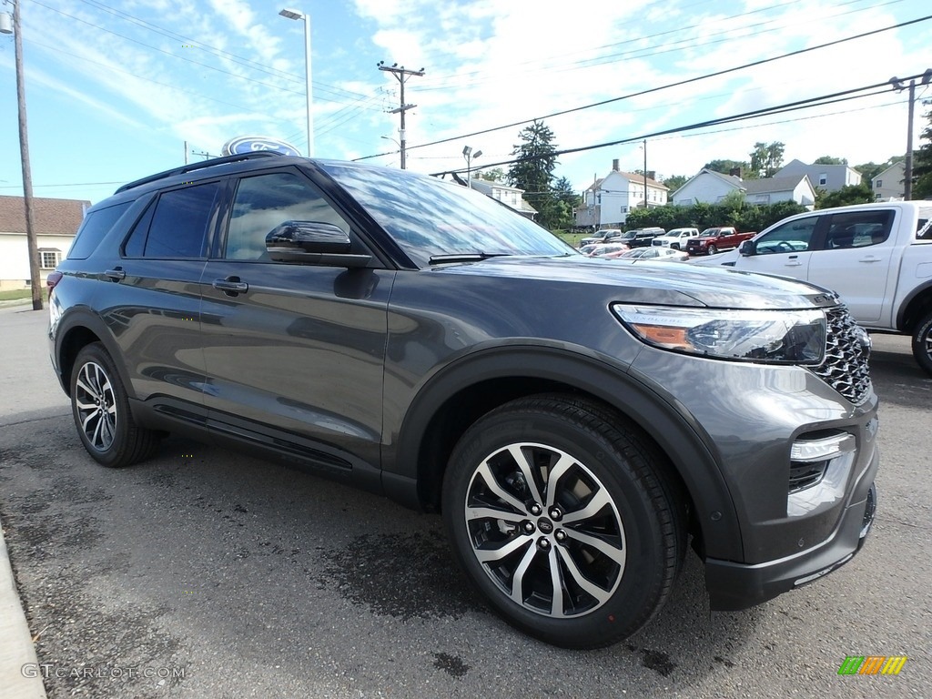 Magnetic Metallic 2020 Ford Explorer ST 4WD Exterior Photo #134929588