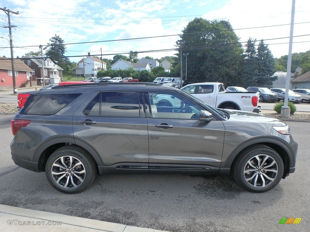 Magnetic Metallic 2020 Ford Explorer ST 4WD Exterior Photo #134929599