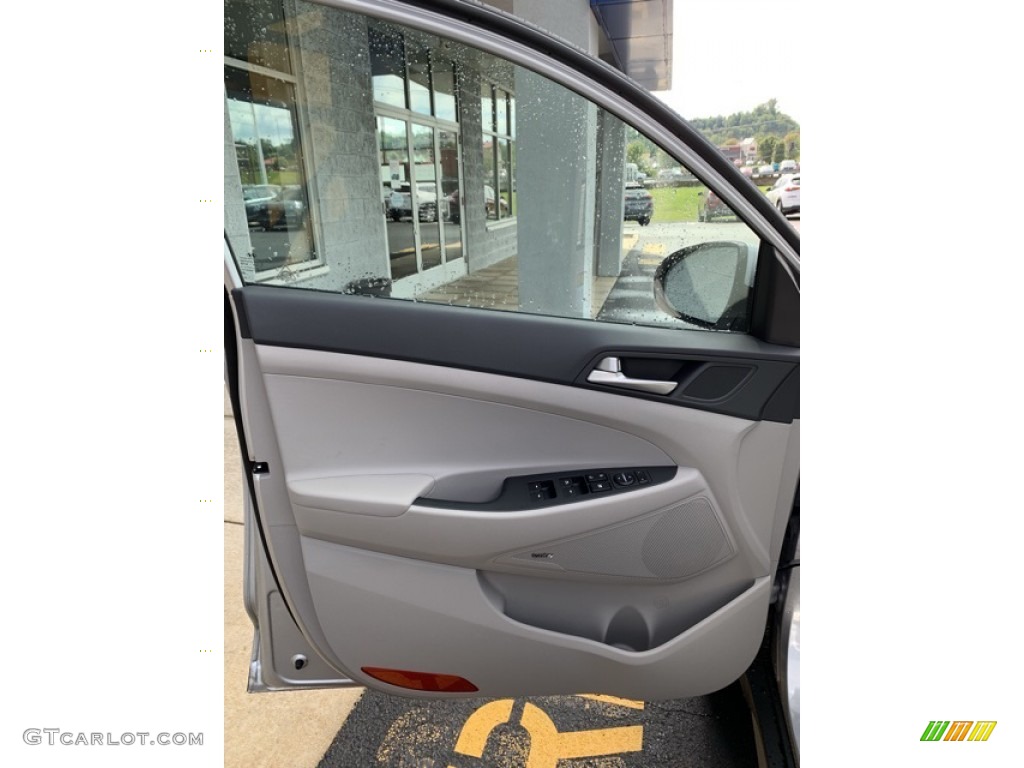 2020 Hyundai Tucson Sport AWD Gray Door Panel Photo #134929858