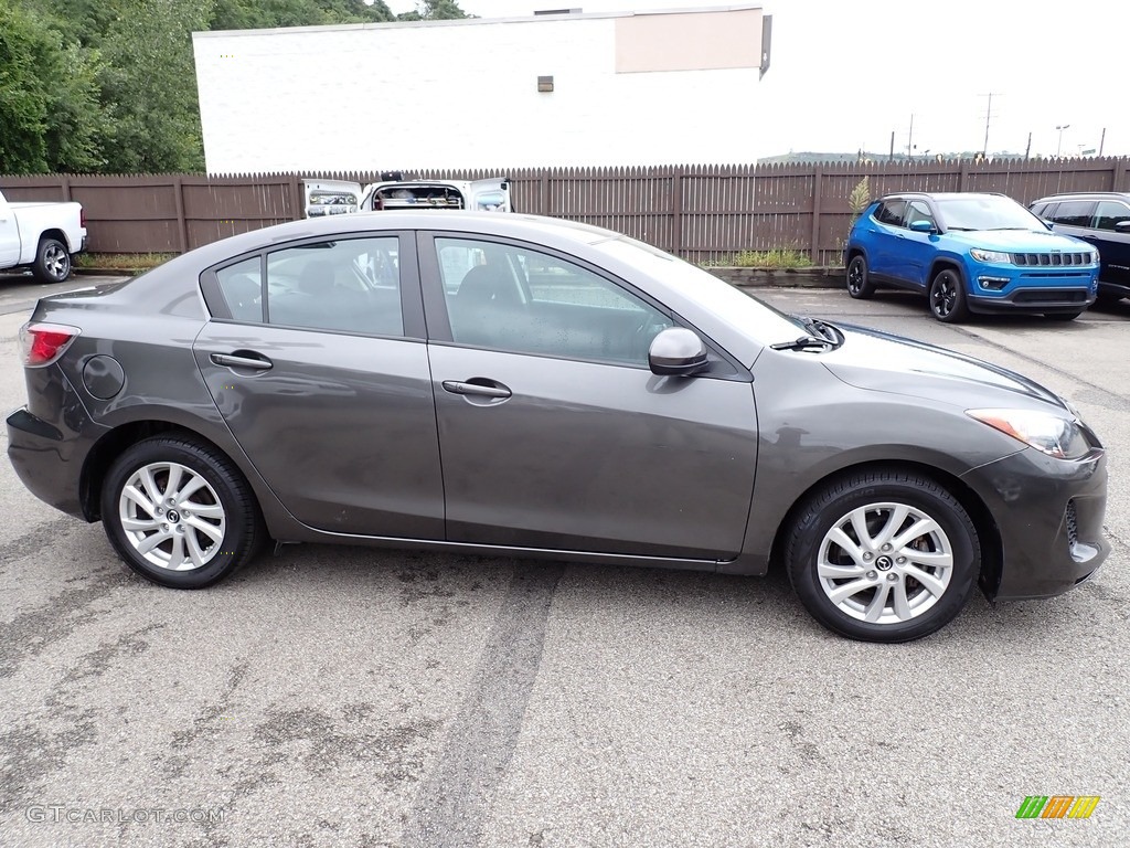 2013 MAZDA3 i Touring 4 Door - Dolphin Gray Mica / Black photo #6