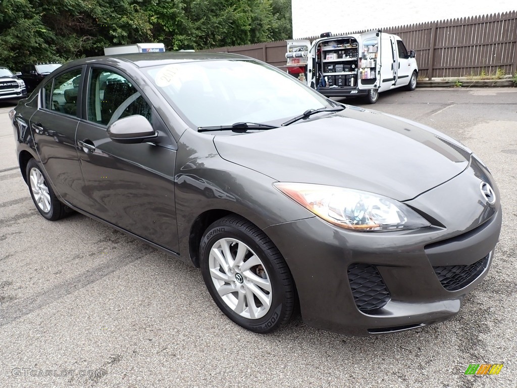 2013 MAZDA3 i Touring 4 Door - Dolphin Gray Mica / Black photo #7