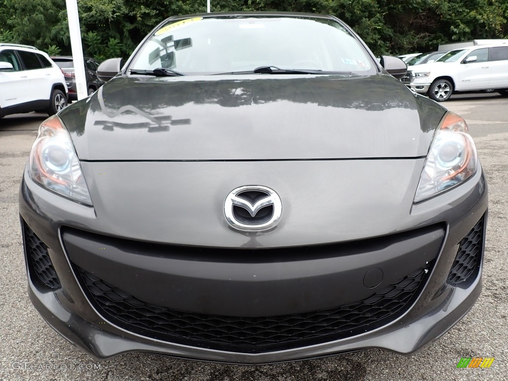 2013 MAZDA3 i Touring 4 Door - Dolphin Gray Mica / Black photo #8