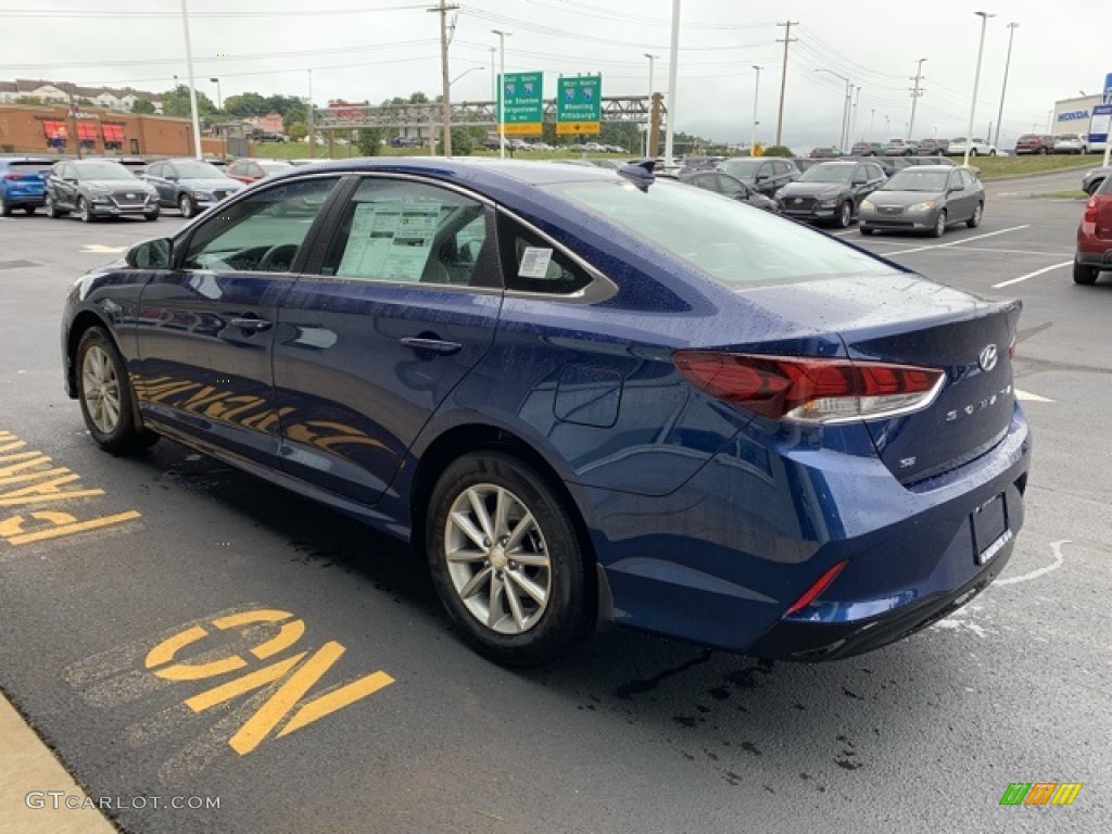 2019 Sonata SE - Blue / Gray photo #6