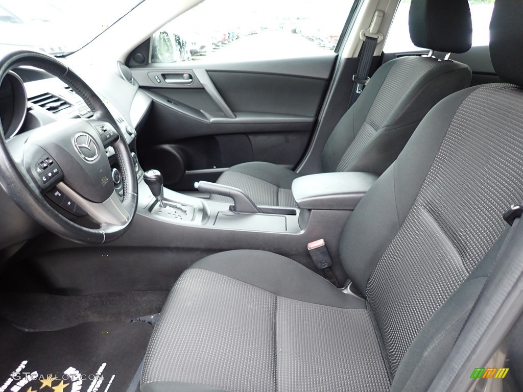 2013 MAZDA3 i Touring 4 Door - Dolphin Gray Mica / Black photo #10