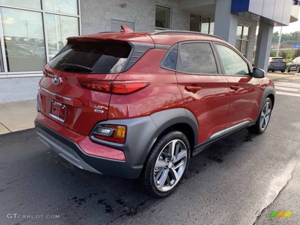 2020 Kona Limited AWD - Pulse Red / Black photo #4