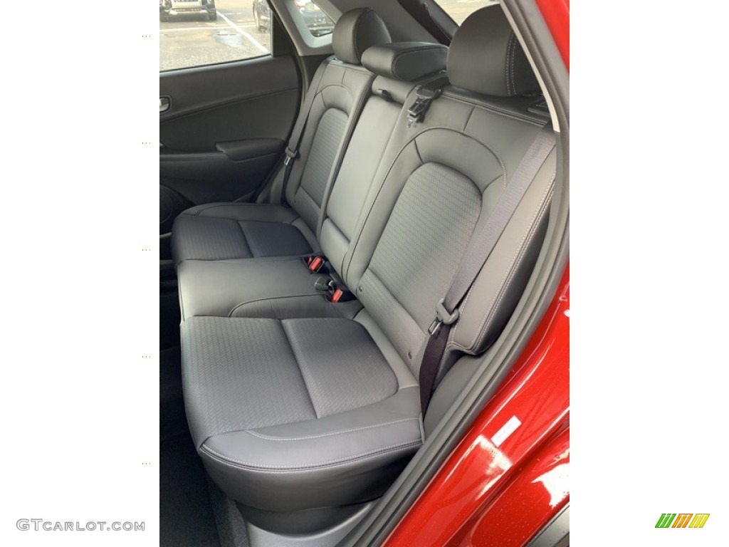 Black Interior 2020 Hyundai Kona Limited AWD Photo #134933275