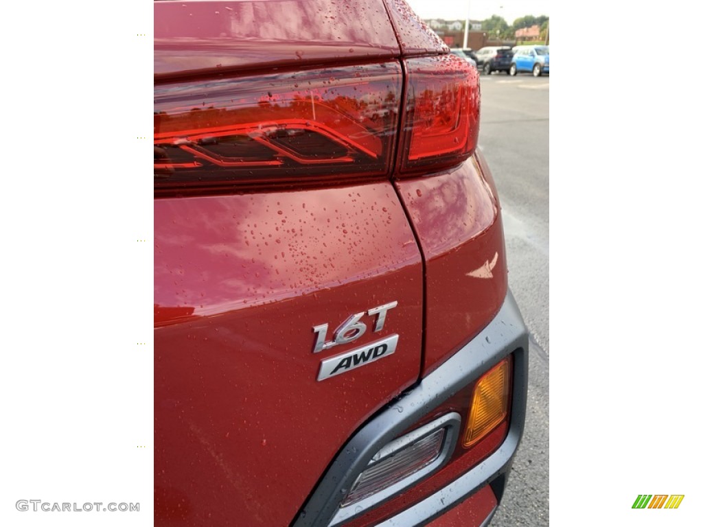 2020 Hyundai Kona Limited AWD Marks and Logos Photo #134933326