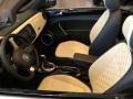 Black/Beige 2019 Volkswagen Beetle Final Edition Convertible Interior Color