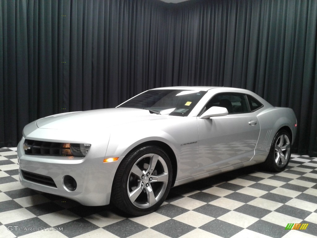 2013 Camaro LS Coupe - Silver Ice Metallic / Black photo #2