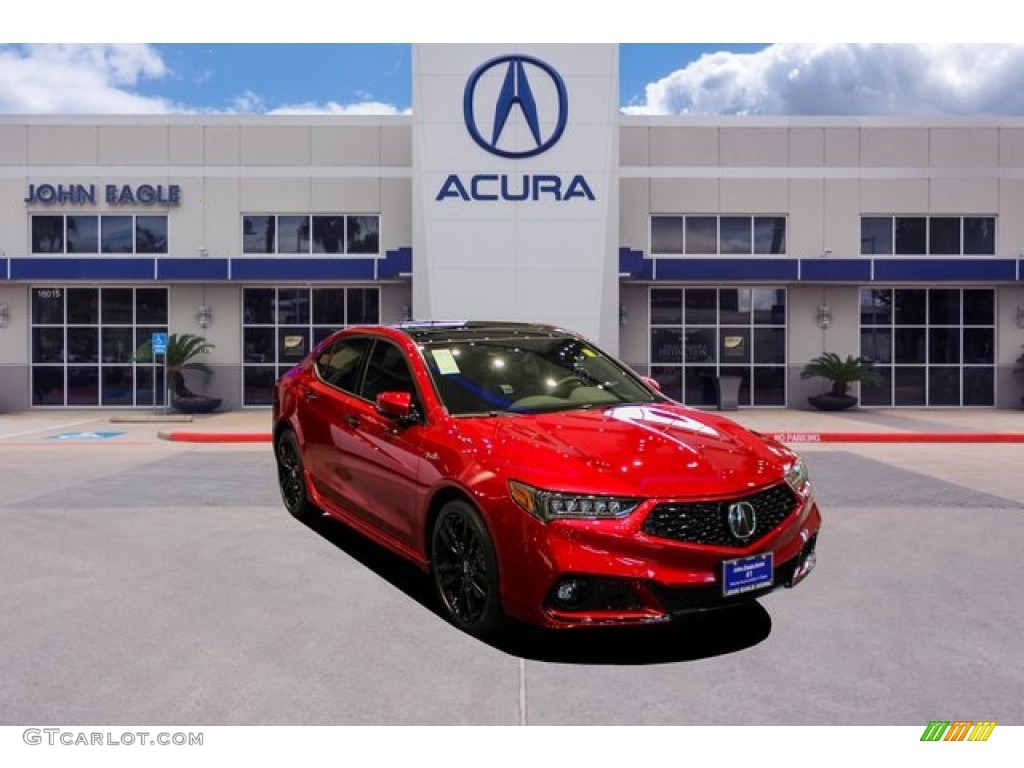 2020 TLX PMC Edition SH-AWD Sedan - Valencia Red Pearl / Ebony photo #1