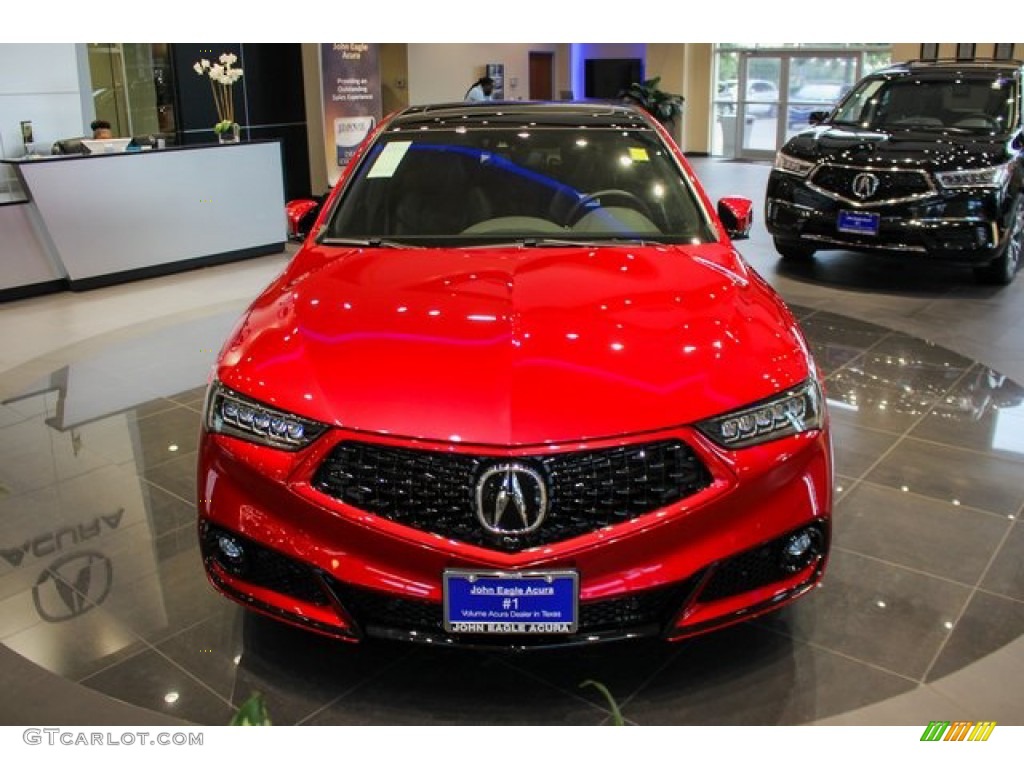 2020 TLX PMC Edition SH-AWD Sedan - Valencia Red Pearl / Ebony photo #2