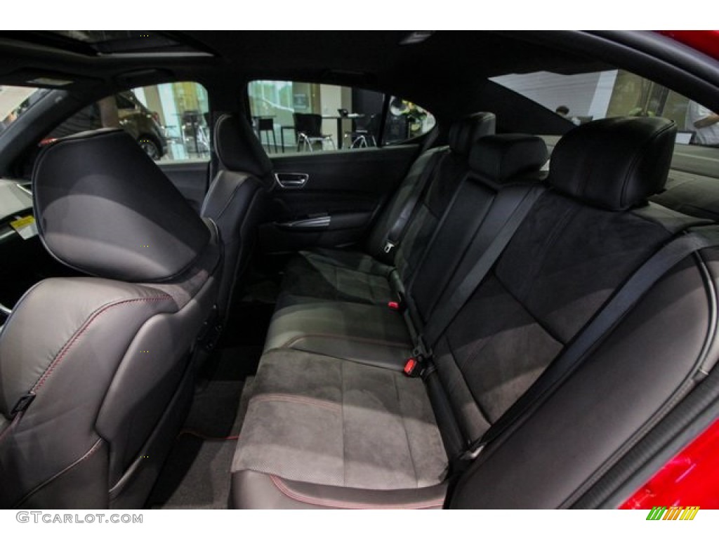 Ebony Interior 2020 Acura TLX PMC Edition SH-AWD Sedan Photo #134935735