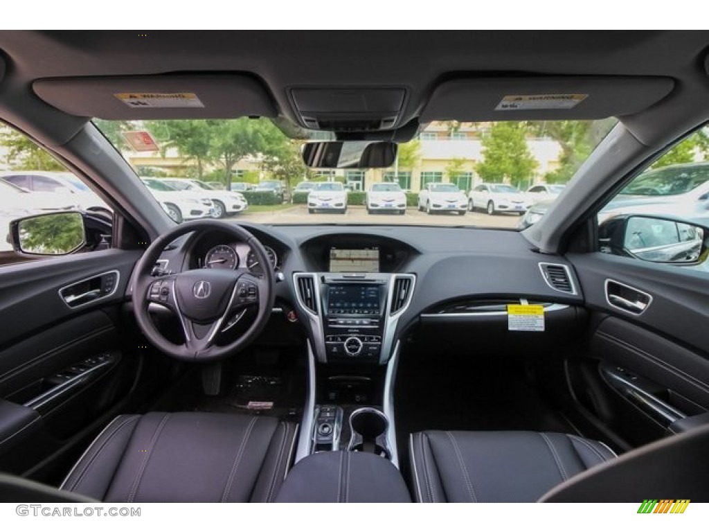 2020 Acura TLX V6 Technology Sedan Ebony Dashboard Photo #134937238