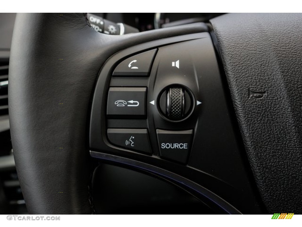 2020 Acura MDX AWD Graystone Steering Wheel Photo #134939125