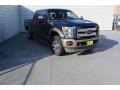 2014 Blue Jeans Metallic Ford F250 Super Duty King Ranch Crew Cab 4x4  photo #2