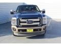 2014 Blue Jeans Metallic Ford F250 Super Duty King Ranch Crew Cab 4x4  photo #3