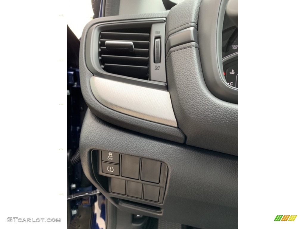 2019 CR-V LX AWD - Obsidian Blue Pearl / Gray photo #12