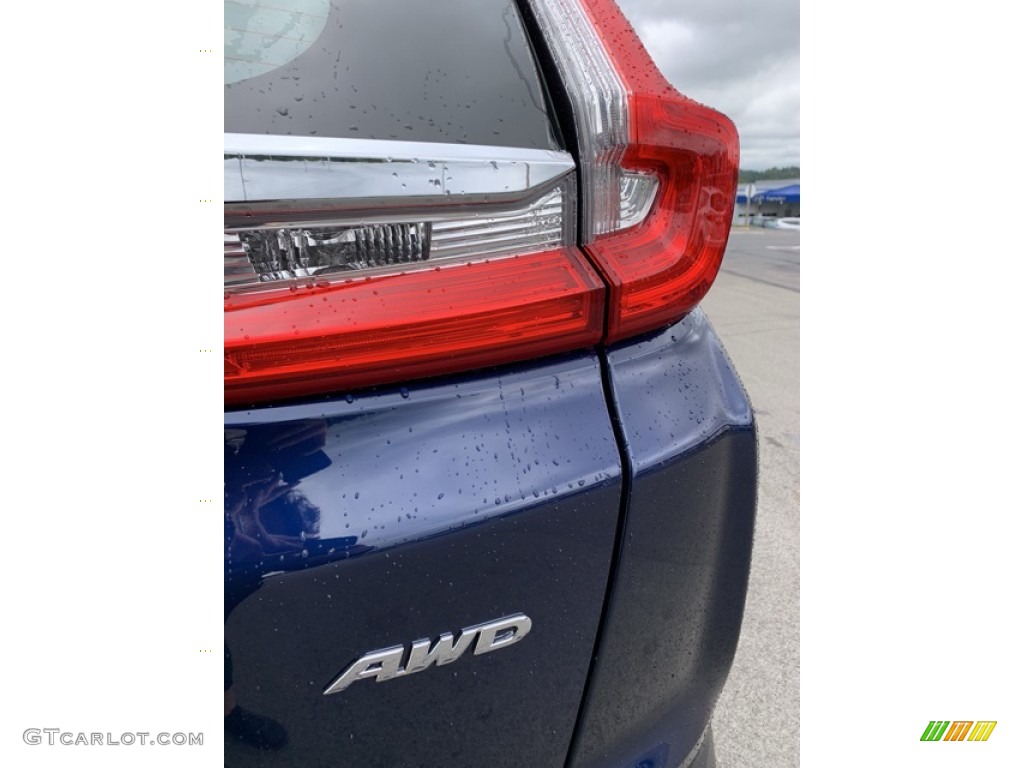 2019 CR-V LX AWD - Obsidian Blue Pearl / Gray photo #22