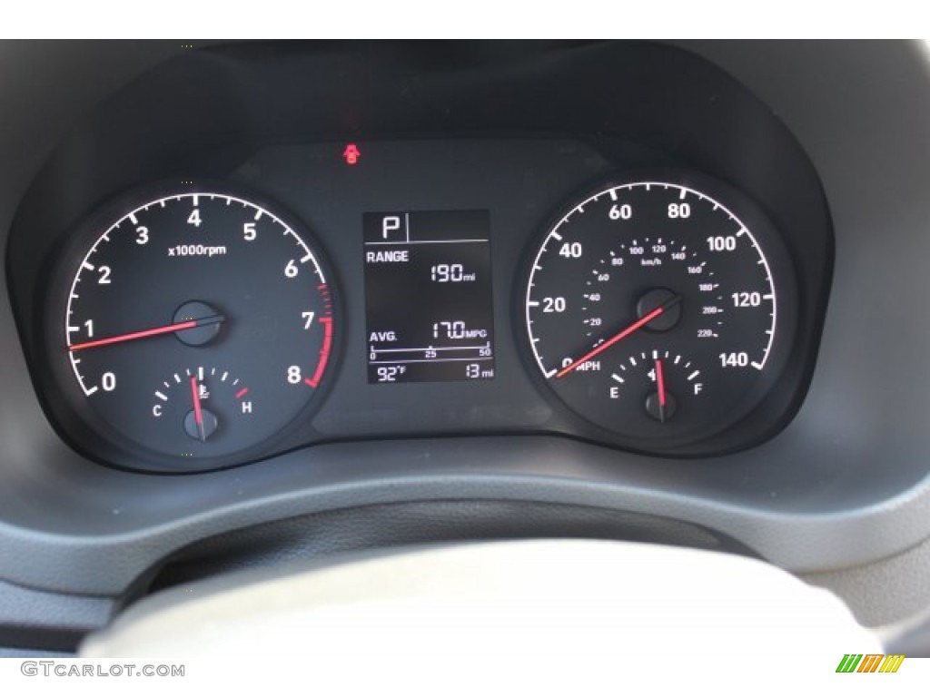 2020 Hyundai Accent SE Gauges Photo #134940572