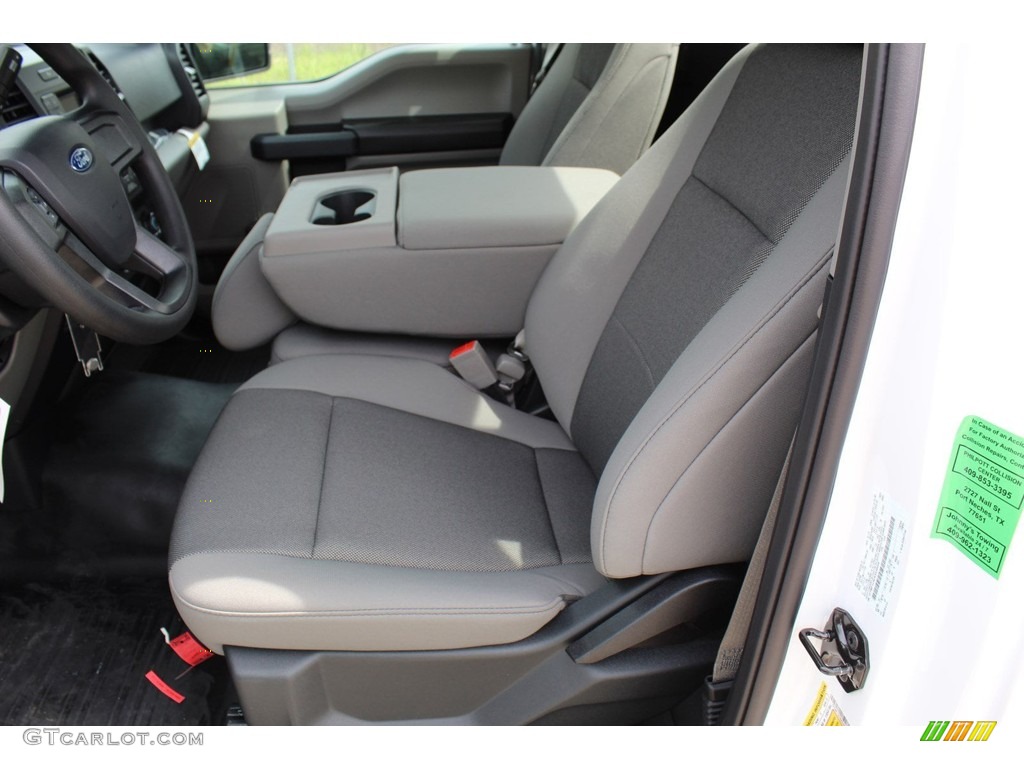 2019 F150 XL Regular Cab - Oxford White / Earth Gray photo #11