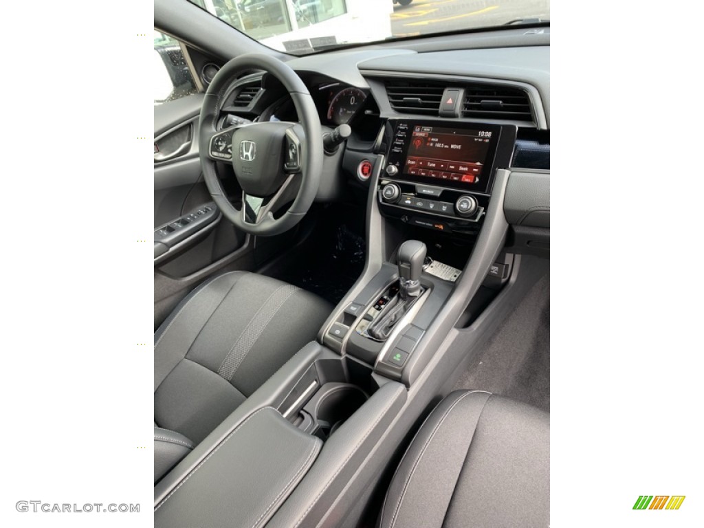 2020 Honda Civic Sport Hatchback Black Dashboard Photo #134941429