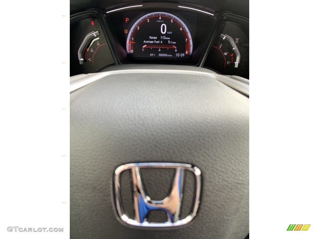 2020 Honda Civic Sport Hatchback Gauges Photo #134941477