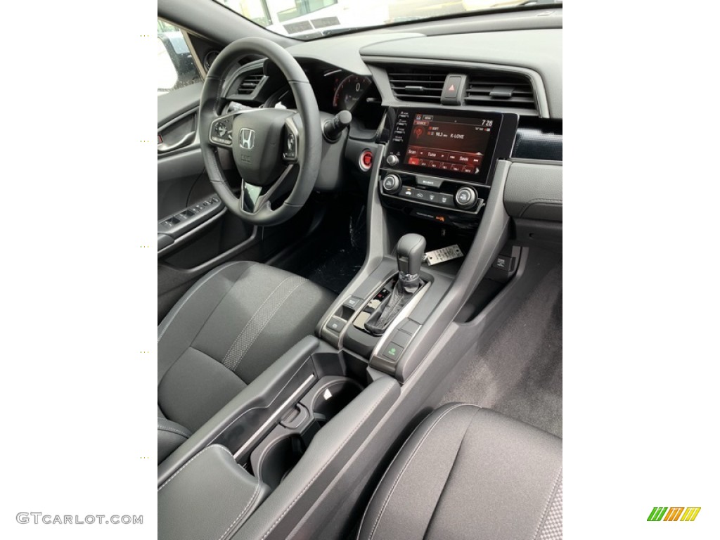 2020 Honda Civic Sport Hatchback Black Dashboard Photo #134942086