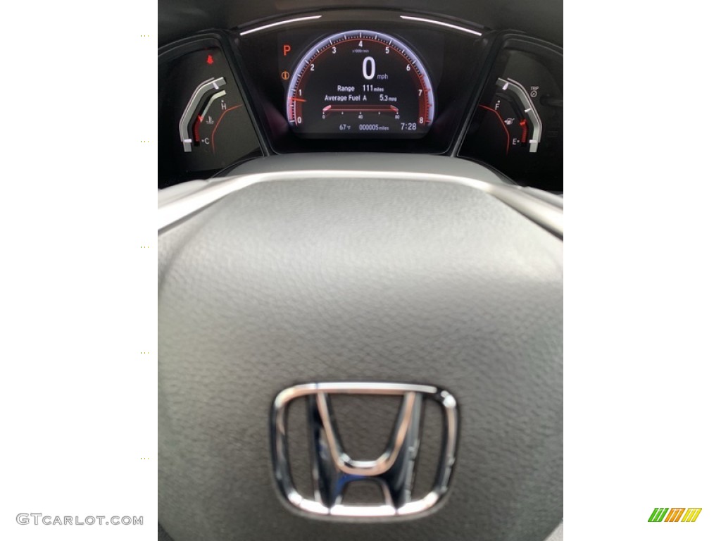 2020 Honda Civic Sport Hatchback Gauges Photo #134942125