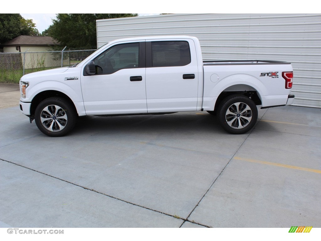 2019 F150 STX SuperCrew 4x4 - Oxford White / Black photo #6