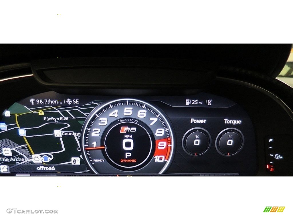 2017 R8 V10 Plus - Suzuka Gray Metallic / Express Red photo #24