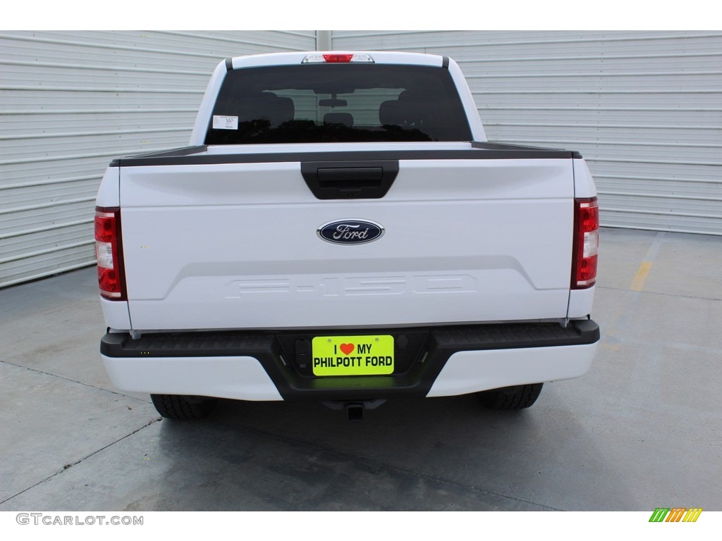 2019 F150 STX SuperCrew 4x4 - Oxford White / Black photo #8