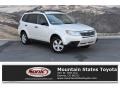 Satin White Pearl 2010 Subaru Forester 2.5 X Premium