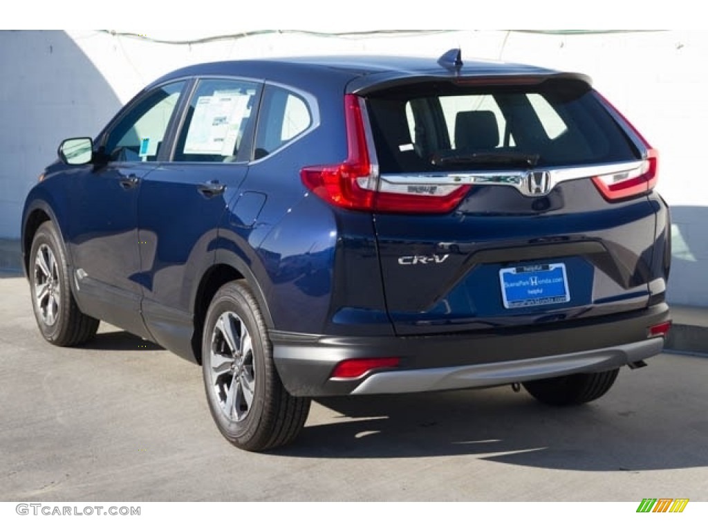 2019 CR-V LX - Obsidian Blue Pearl / Gray photo #2