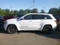 2020 Bright White Jeep Grand Cherokee Overland 4x4  photo #2