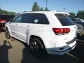 2020 Bright White Jeep Grand Cherokee Overland 4x4  photo #3