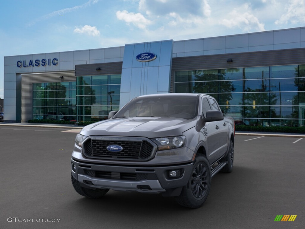2019 Ranger XLT SuperCrew 4x4 - Magnetic Metallic / Ebony photo #2