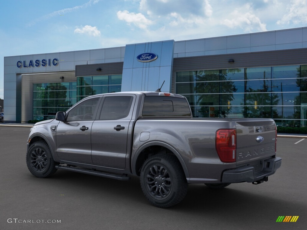 2019 Ranger XLT SuperCrew 4x4 - Magnetic Metallic / Ebony photo #4
