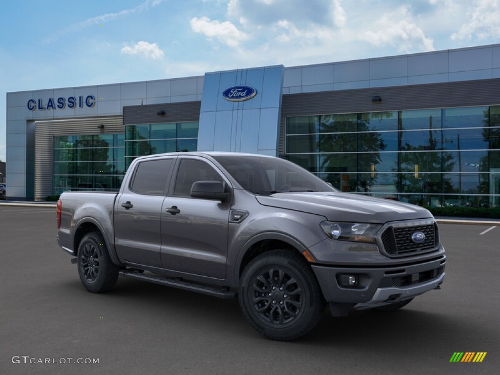 2019 Ranger XLT SuperCrew 4x4 - Magnetic Metallic / Ebony photo #7