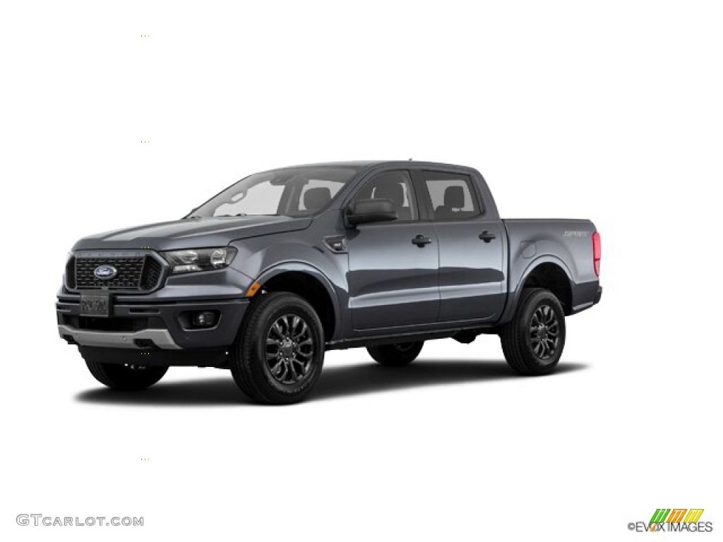 2019 Ranger XLT SuperCrew 4x4 - Magnetic Metallic / Ebony photo #23
