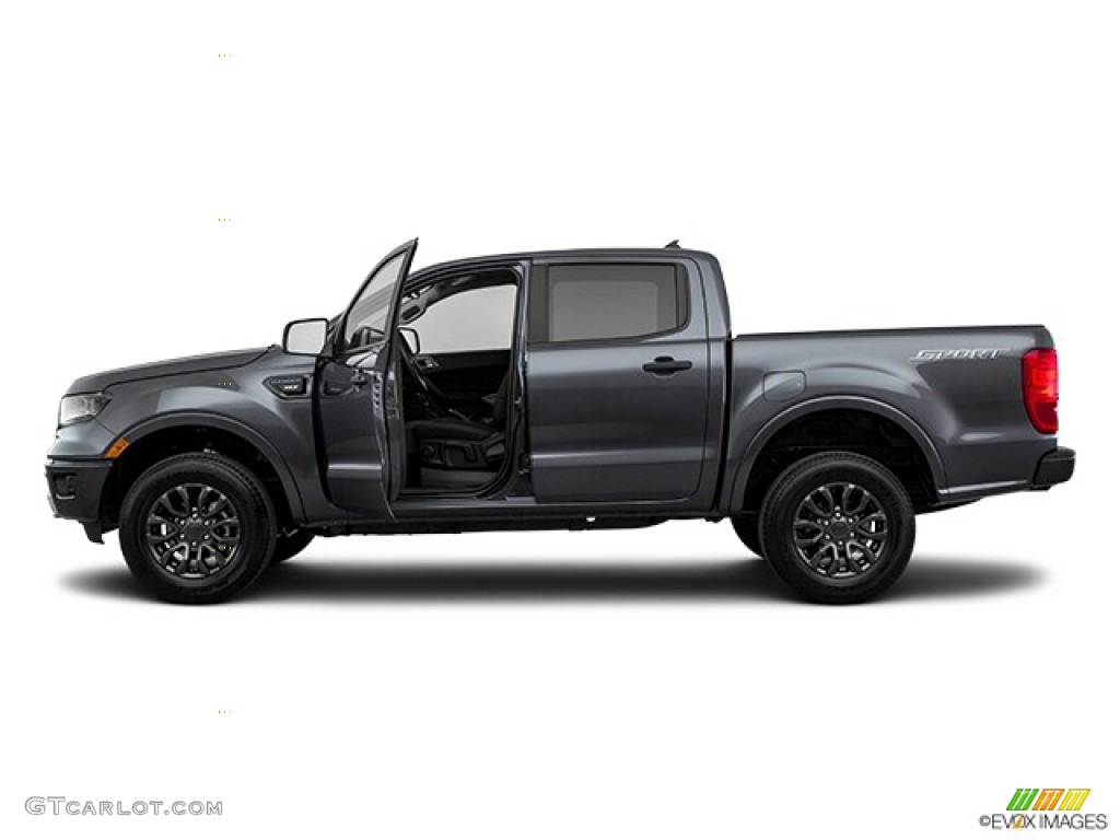 2019 Ranger XLT SuperCrew 4x4 - Magnetic Metallic / Ebony photo #24