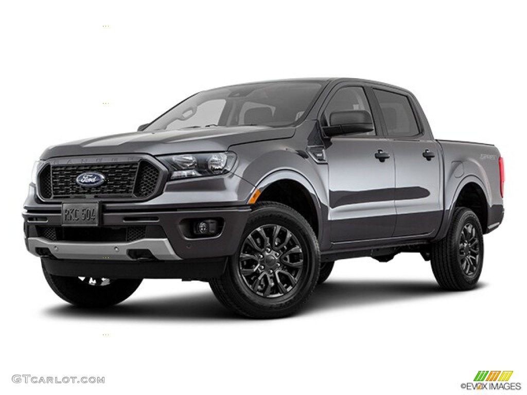 2019 Ranger XLT SuperCrew 4x4 - Magnetic Metallic / Ebony photo #47