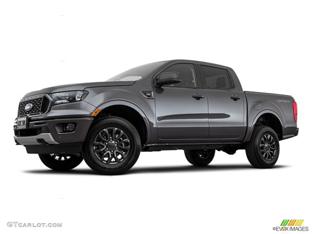 2019 Ranger XLT SuperCrew 4x4 - Magnetic Metallic / Ebony photo #51