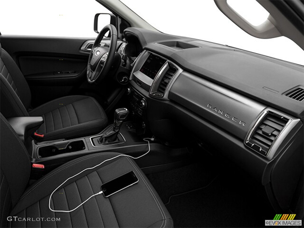 2019 Ranger XLT SuperCrew 4x4 - Magnetic Metallic / Ebony photo #54