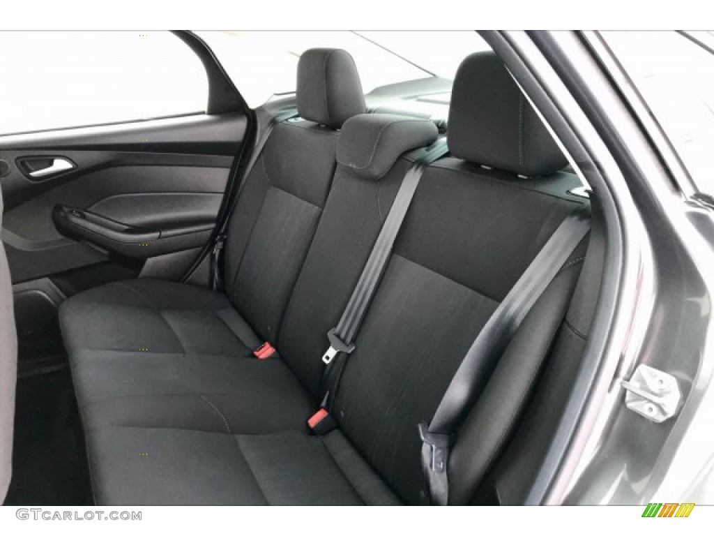 2017 Ford Focus SEL Sedan Rear Seat Photos