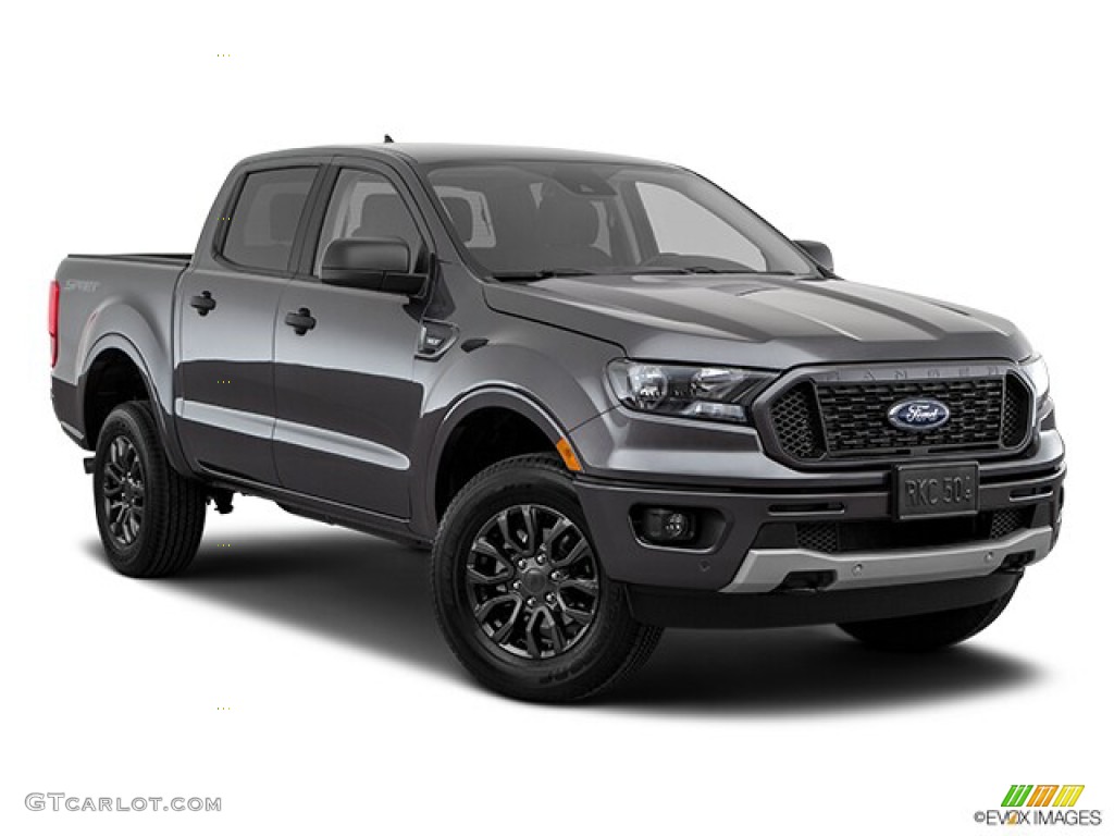 2019 Ranger XLT SuperCrew 4x4 - Magnetic Metallic / Ebony photo #72