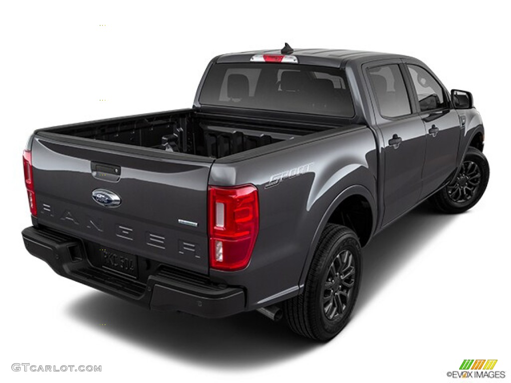 2019 Ranger XLT SuperCrew 4x4 - Magnetic Metallic / Ebony photo #75