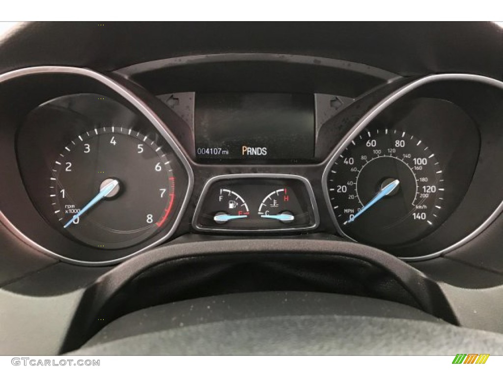 2017 Ford Focus SEL Sedan Gauges Photo #134953934