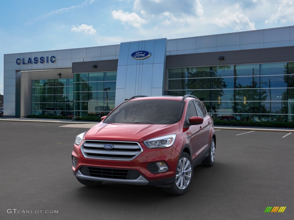 2019 Escape SEL - Ruby Red / Chromite Gray/Charcoal Black photo #2